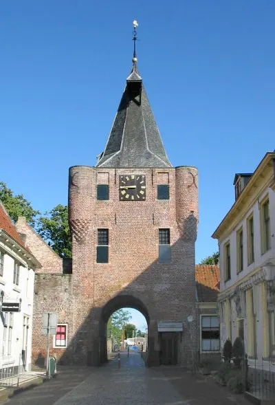 Vestingstad Elburg bij Putten op de Veluwe